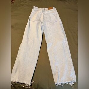 Madewell The Perfect Vintage Wide Leg Crop Jeans